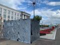 В Курске укрытия на остановках общественного транспорта решили украсить