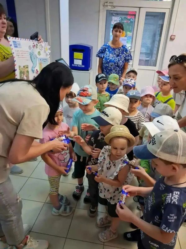 детских садах Курска прошли мероприятия в честь Дня российской почты детских садах Курска прошли мероприятия в честь Дня российской почты