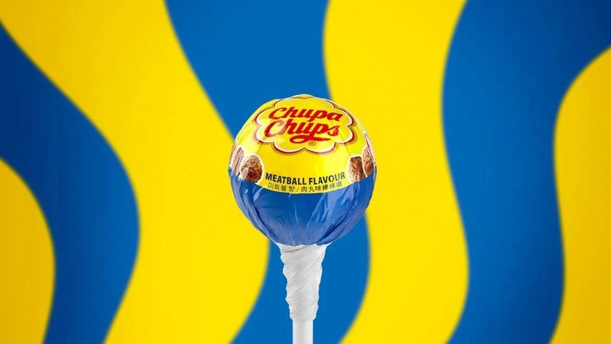 IKEA и Chupa Chups представили леденцы с уникальным вкусом шведских фрикаделек