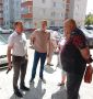В Курске в районе домов 38а и 38б по ул. 1-й Агрегатной продолжается капитальный ремонт напорного канализационного коллектора