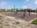 В поселке Камыши Курского района прошел осмотр благоустроенной воркаут-площадки