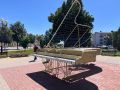 Украшение улицы Ленина в Курске продолжается