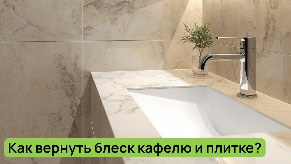 Как вернуть блеск плитке: простые советы и проверенные методы