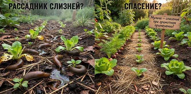Мульча: миф или реальное спасение от слизней в вашем саду?