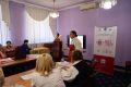 Главный специалист Курского областного Дома народного творчества, народный мастер России Екатерина Черноок выступила с мастер-классом по традиционному курскому костюму в Липецке
