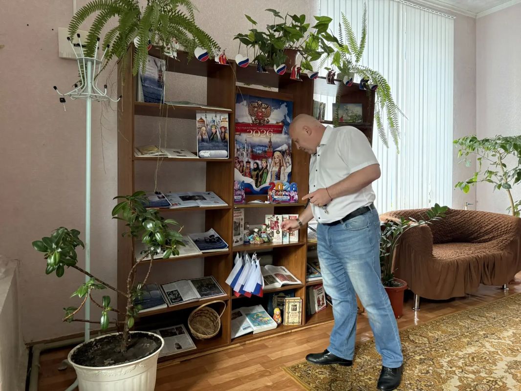Виталий Кочергин: В рамках мониторинга учреждений культуры посетил городскую библиотеку Виталий Кочергин: В рамках мониторинга учреждений культуры посетил городскую библиотеку