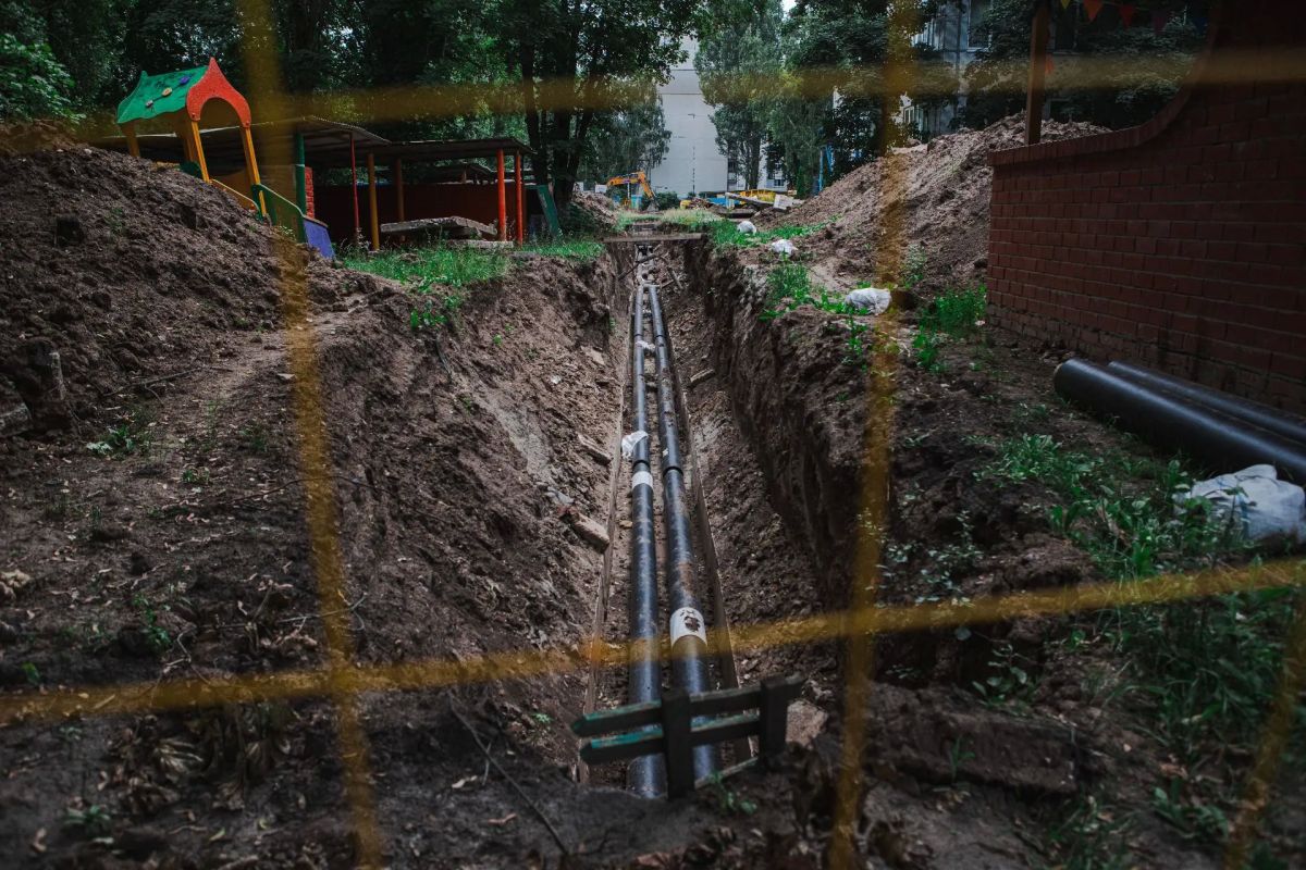 В Северо-западном микрорайоне сотрудники «РИР-Энерго» проводят реконструкцию тепловой сети В Северо-западном микрорайоне сотрудники «РИР-Энерго» проводят реконструкцию тепловой сети