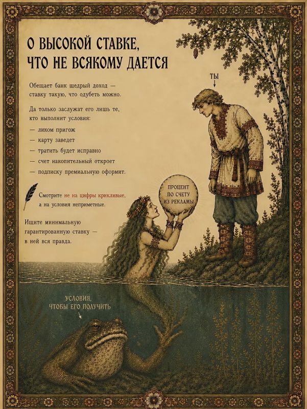 В каждой сказке есть своя Баба-Яга, а в каждом договоре банковского вклада — своя «звёздочка» В каждой сказке есть своя Баба-Яга, а в каждом договоре банковского вклада — своя «звёздочка»