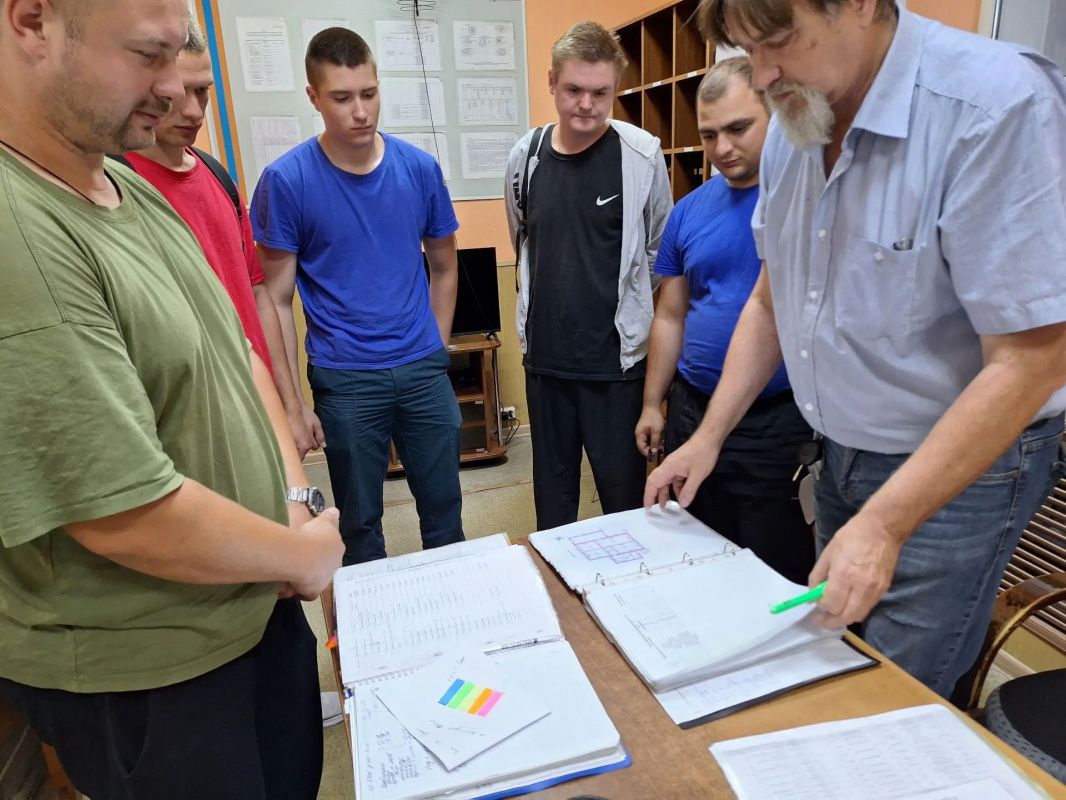 Занятия на учебном пункте ОКУ «Противопожарная служба Курской области»
