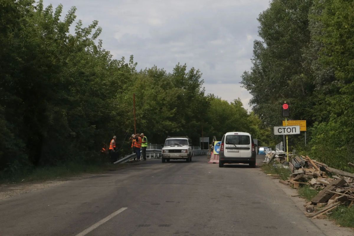 В Курском районе завершается ремонт моста через р. Большая Курица В Курском районе завершается ремонт моста через р. Большая Курица