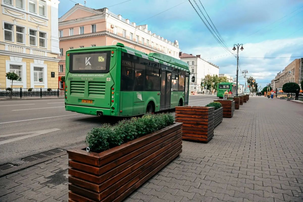 Улица Ленина в Курске преобразилась Улица Ленина в Курске преобразилась