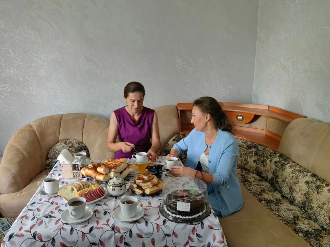 Анна Кузнецова: Выполнили просьбу наших защитников, с которыми познакомились в Горловке Анна Кузнецова: Выполнили просьбу наших защитников, с которыми познакомились в Горловке