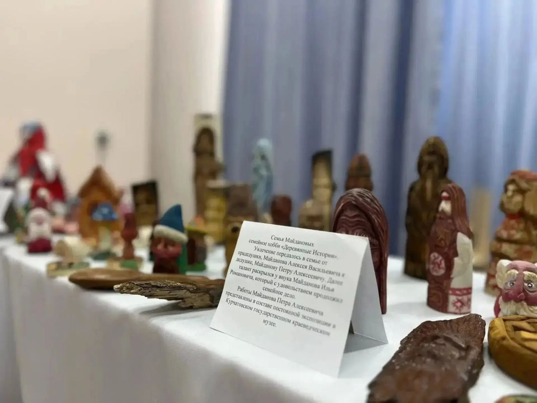 В Курском детдсаду открылась выставка детско-родительского творчества