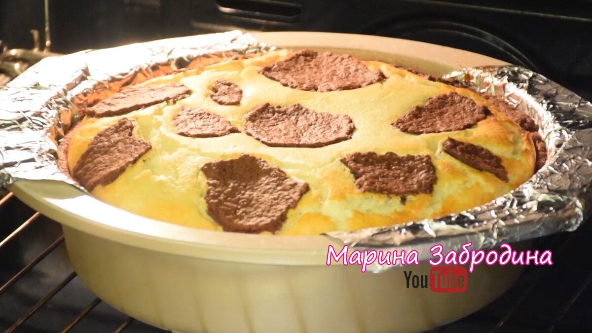 Мягкий пирог Коровка-Бурёнка: восхитительное творожное наслаждение