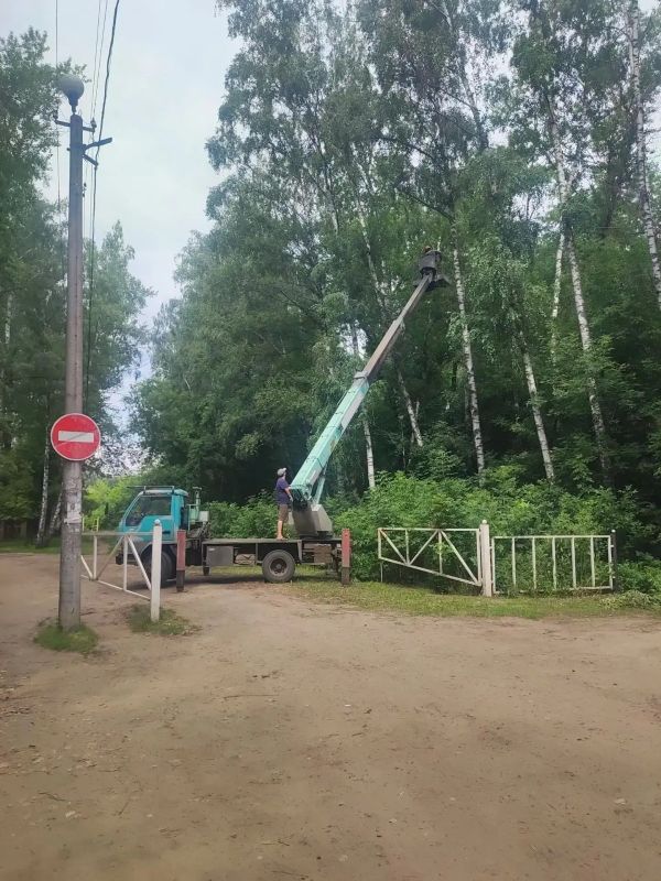 Силами МКУ «Управление по делам ГО и ЧС при администрации города Курска» и специалистами подрядчика за неделю спилено 59 аварийных деревьев Силами МКУ «Управление по делам ГО и ЧС при администрации города Курска» и специалистами подрядчика за неделю спилено 59 аварийных деревьев