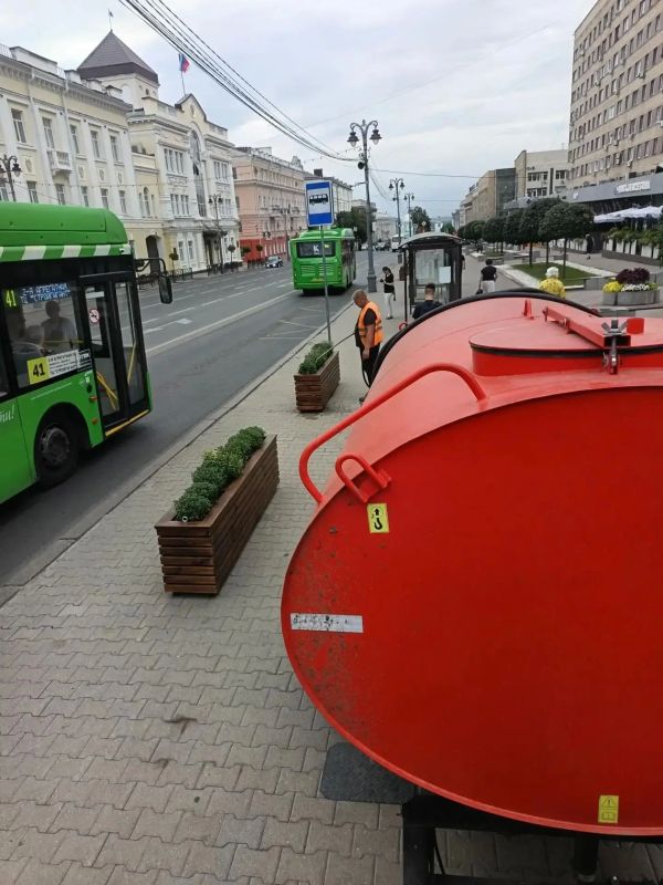 Курск превращается в город цветов Курск превращается в город цветов