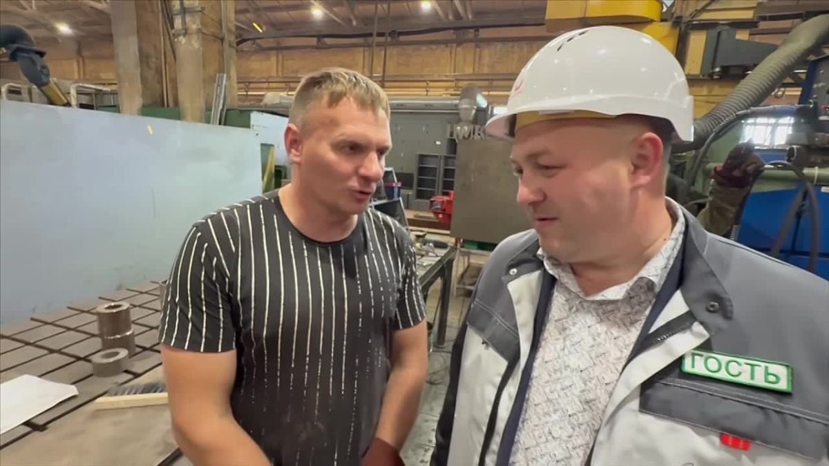 Виталий Кочергин: На прошлой неделе вместе с депутатами Курской областной Думы посетил завод Геомаш