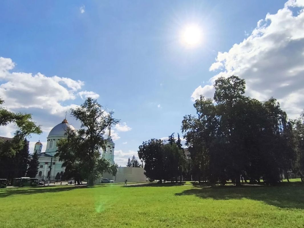 Доброе утро!. Сегодня нас тоже ждет жаркий день