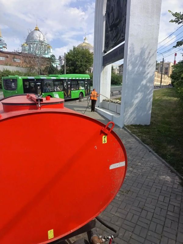 Курск превращается в город цветов Курск превращается в город цветов