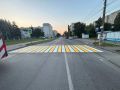 В Курске продолжают обновлять дорожную разметку