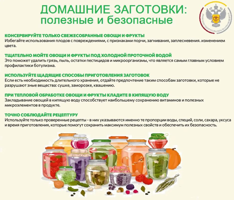 Наступило время активных заготовок плодоовощной продукции на зиму