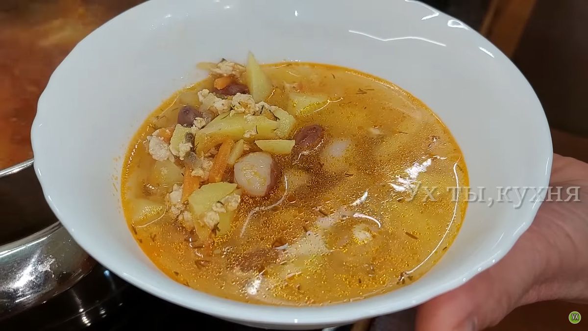 Летний суп, который готовится за полчаса