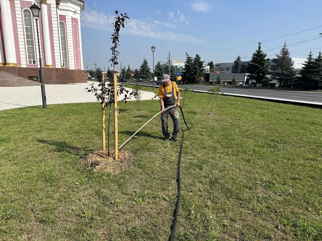 В природных парках Курска продолжают плановые работы по благоустройству и содержанию территорий В природных парках Курска продолжают плановые работы по благоустройству и содержанию территорий