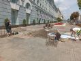 На Ленина начали устанавливать цветочную арку «Курские сезоны»