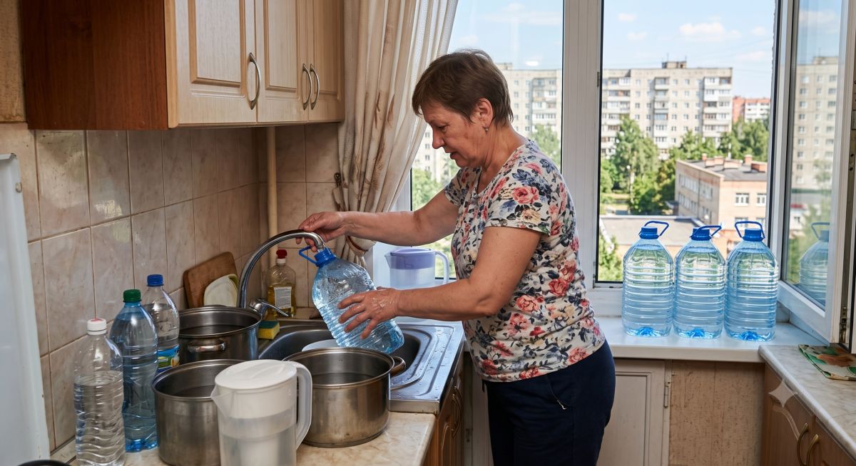 Железногорск вводит график подачи воды из-за жары