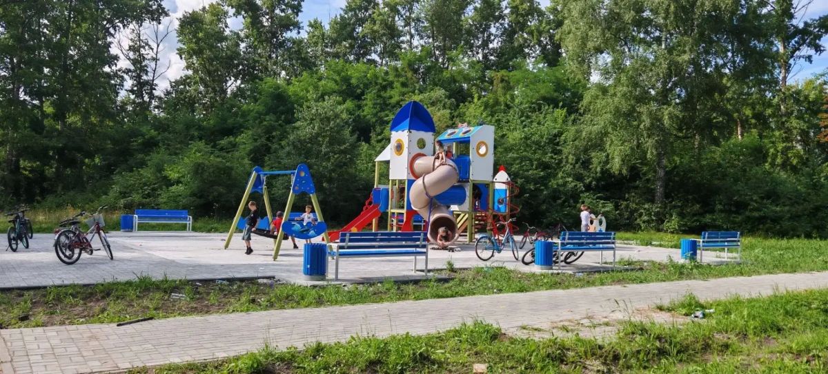 В парке поселка Прямицыно завершается благоустройство новой зоны отдыха В парке поселка Прямицыно завершается благоустройство новой зоны отдыха