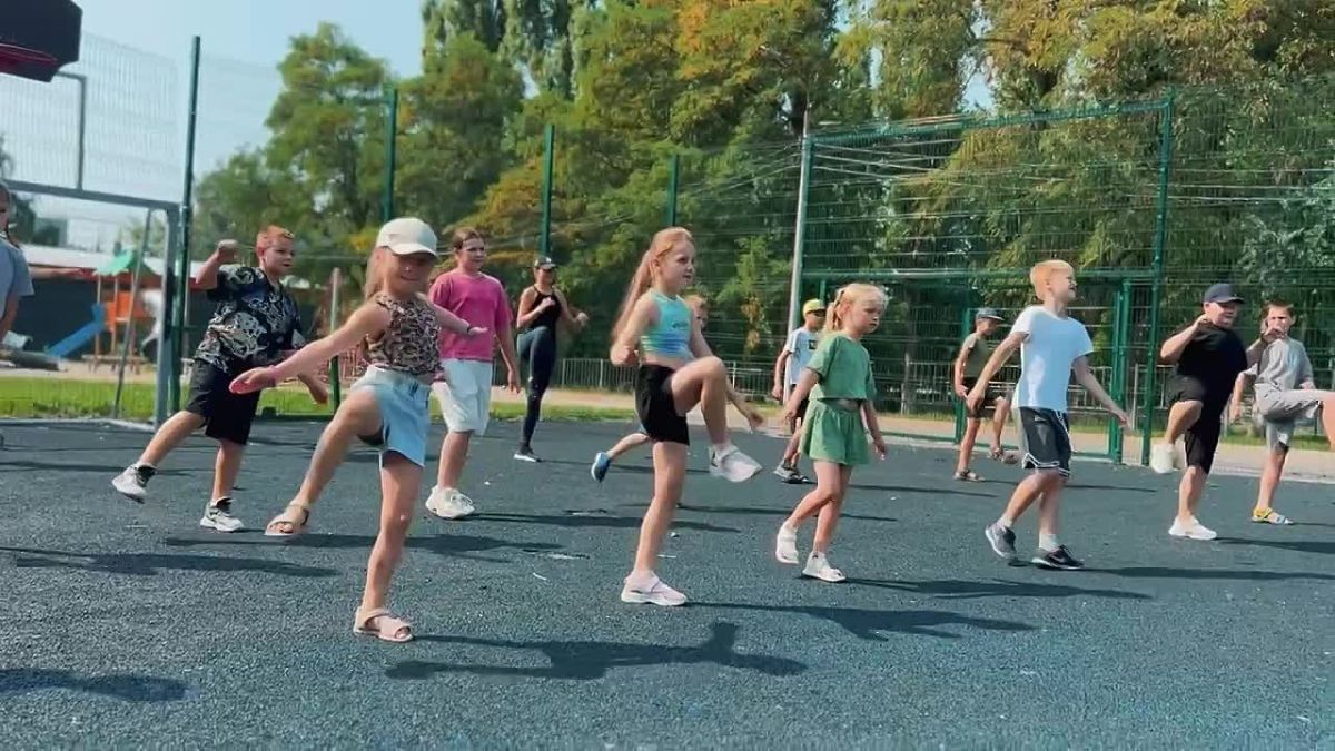 В Курске прошла Всероссийская соседская зарядка