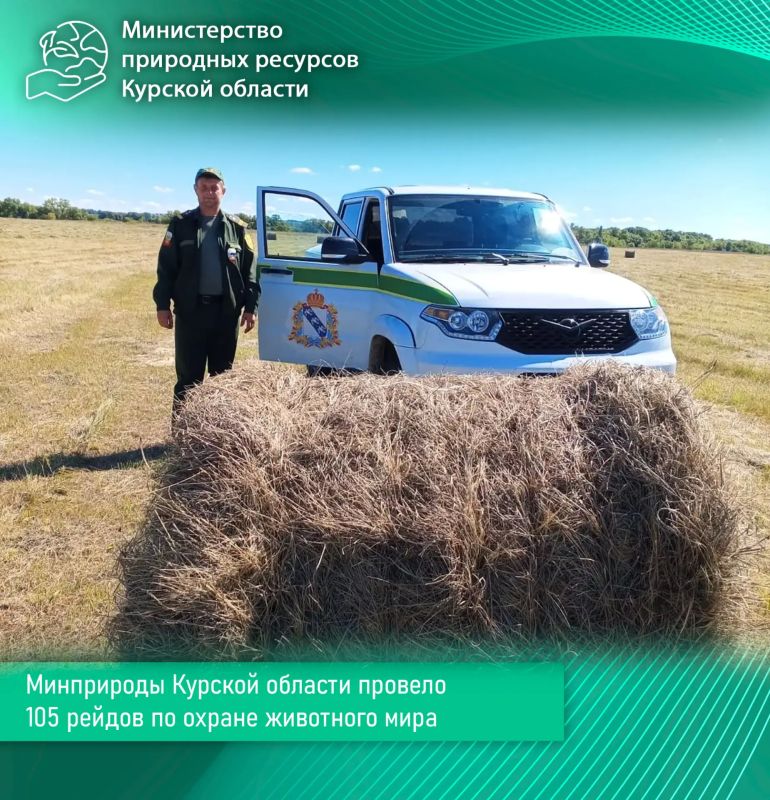 Минприроды проведено 105 рейдов по охране животного мира