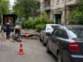 Курских водителей просят не оставлять машины в зоне ремонта на Павлуновского