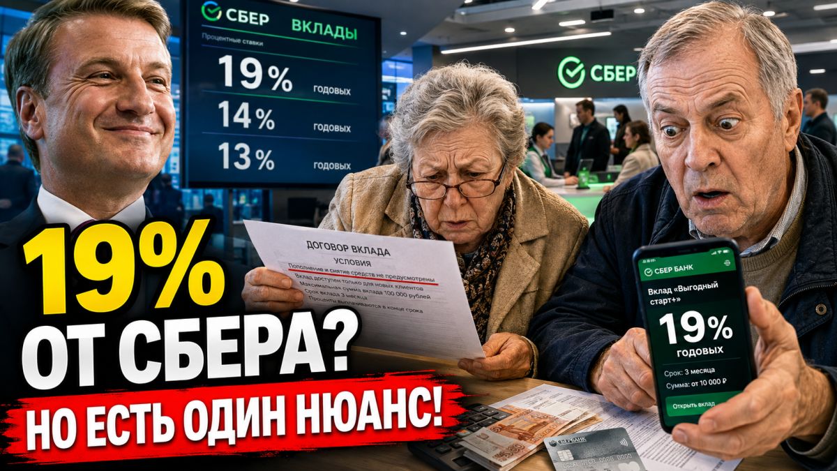 Сбер запускает вклад с 19%: возможности и скрытые условия