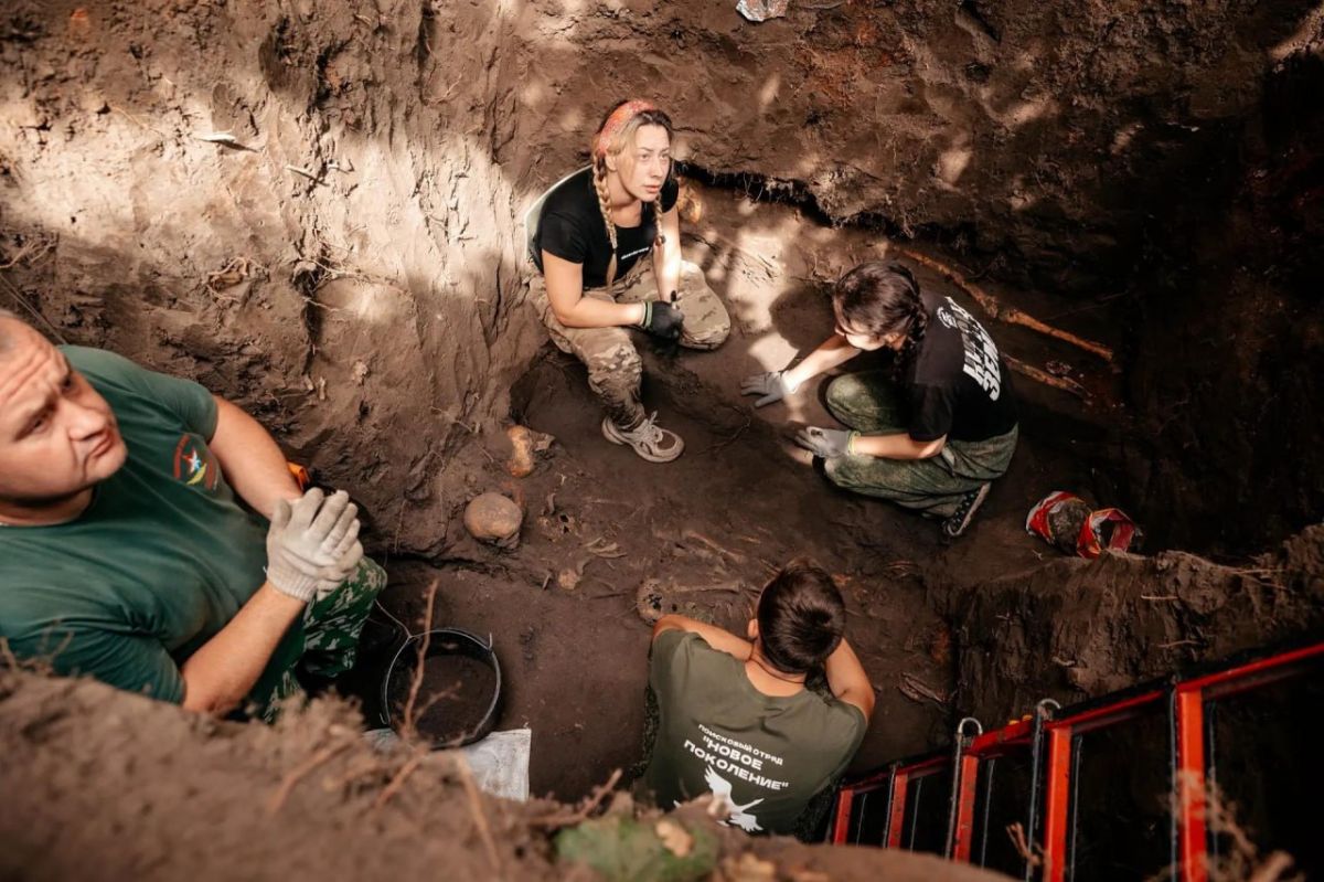 В Курске нашли останки более 3,2 тыс В Курске нашли останки более 3,2 тыс