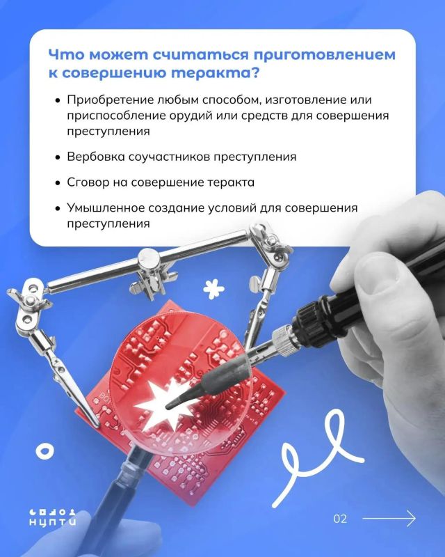 Подготовка к совершению теракта — уже уголовное преступление Подготовка к совершению теракта — уже уголовное преступление