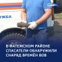 Эхо войны: снаряд времён ВОВ нашли в Фатежском районе