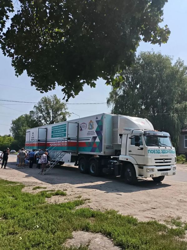 «Поезд здоровья» посетит Пристенский район с 11 по 14 августа