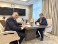 Губернатор встретился в Москве с секретарем Генсовета «Единой России»