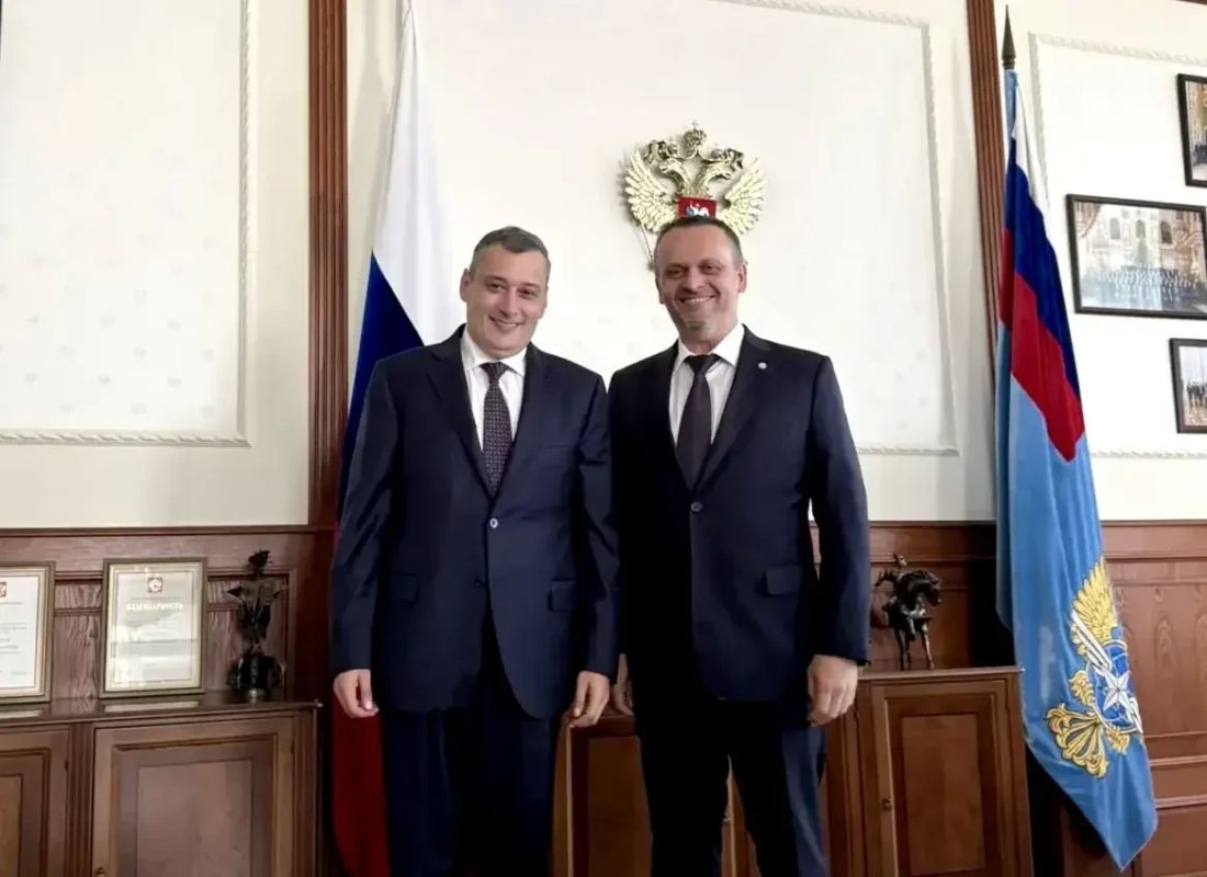 Александр Хинштейн встретился с главой Минтранса РФ Андреем Никитиным