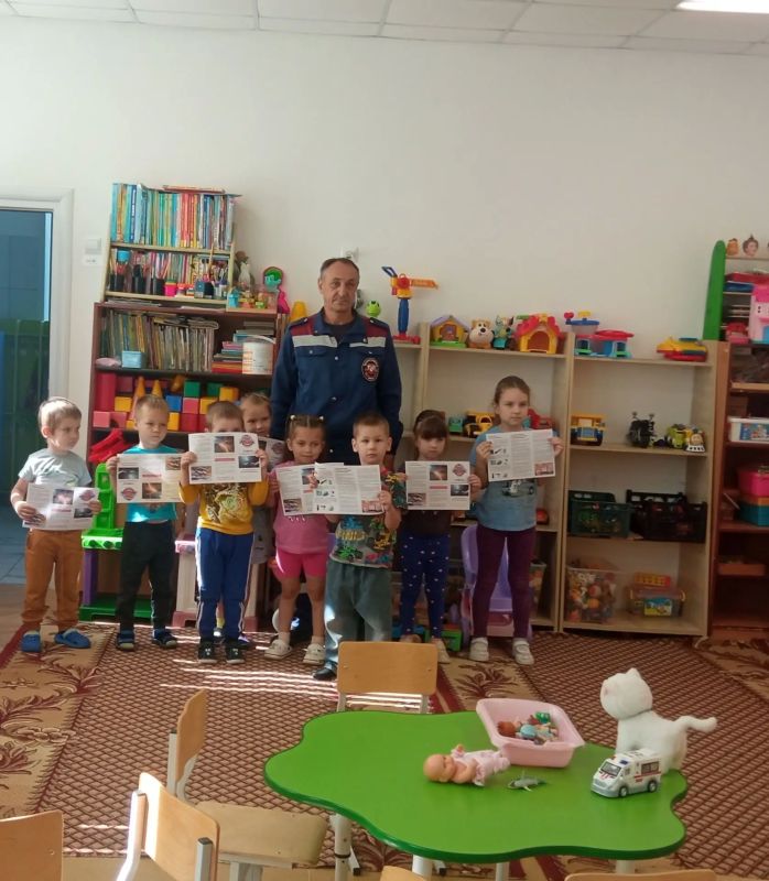Пожарная безопасность для дошколят Золотухинского района