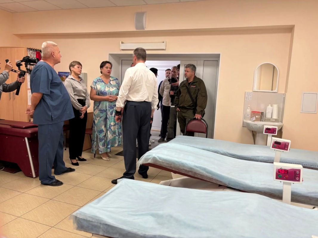 В рамках рабочего визита в Курскую область депутат Госдумы, председатель комитета по международным делам Леонид Слуцкий посетил медико-социальный реабилитационный центр имени Преподобного Феодосия Печерского В рамках рабочего визита в Курскую область депутат Госдумы, председатель комитета по международным делам Леонид Слуцкий посетил медико-социальный реабилитационный центр имени Преподобного Феодосия Печерского