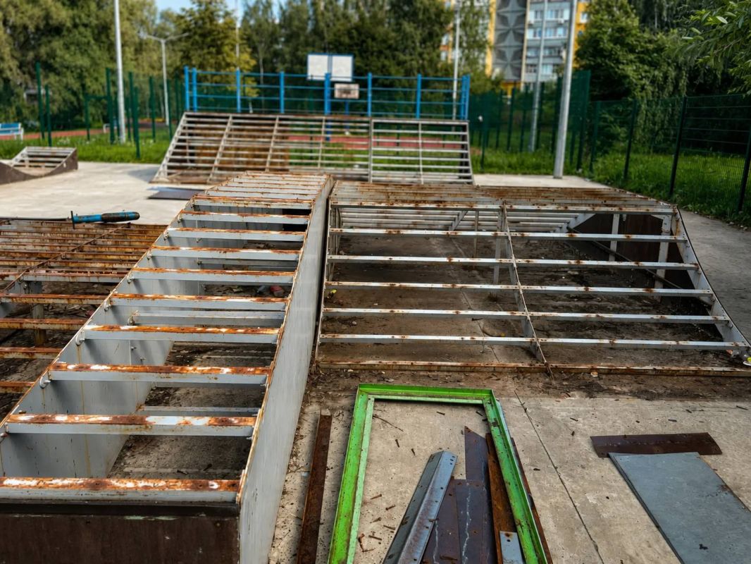 В зоне отдыха Ермошкино озеро стартовал ремонт роллердрома В зоне отдыха Ермошкино озеро стартовал ремонт роллердрома