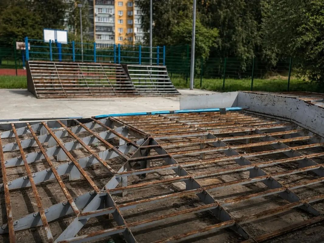 В Курске ремонтируют ролледром В Курске ремонтируют ролледром