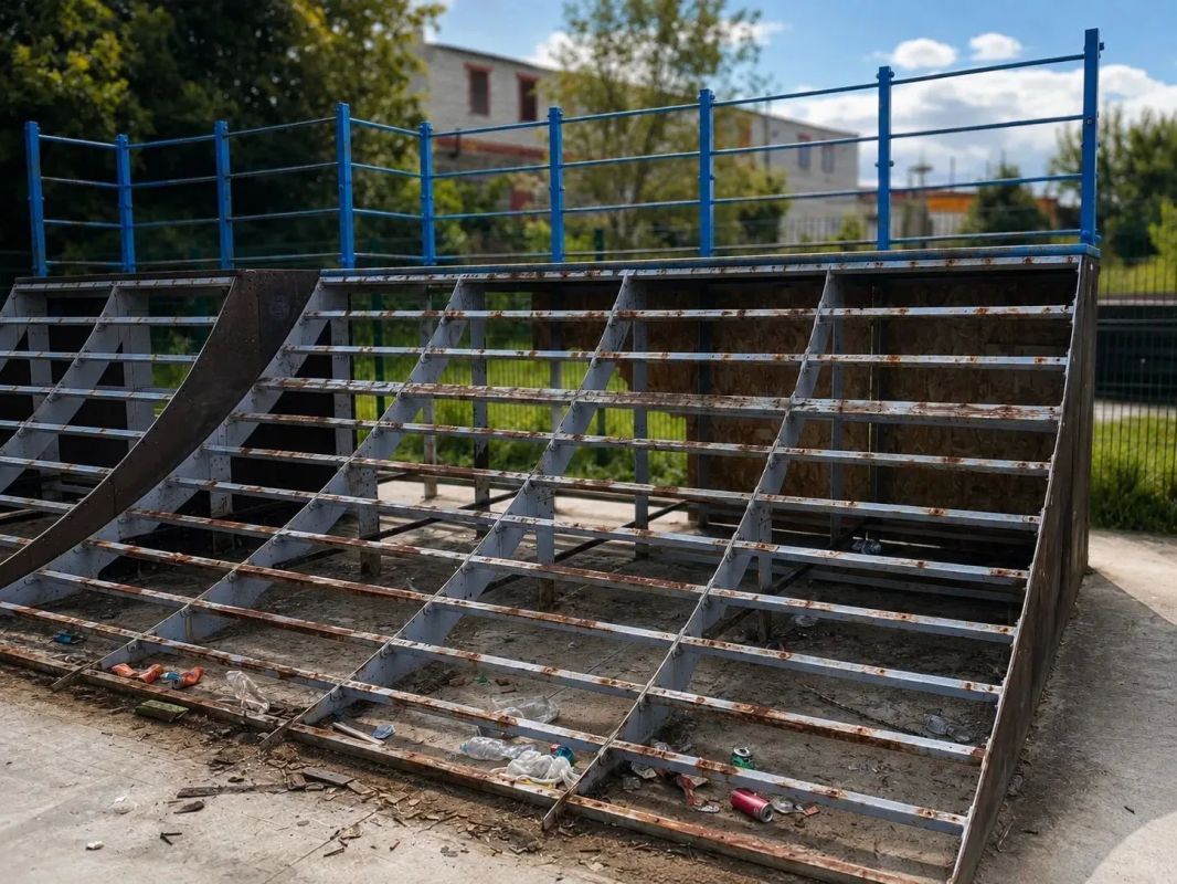 В Курске ремонтируют ролледром В Курске ремонтируют ролледром
