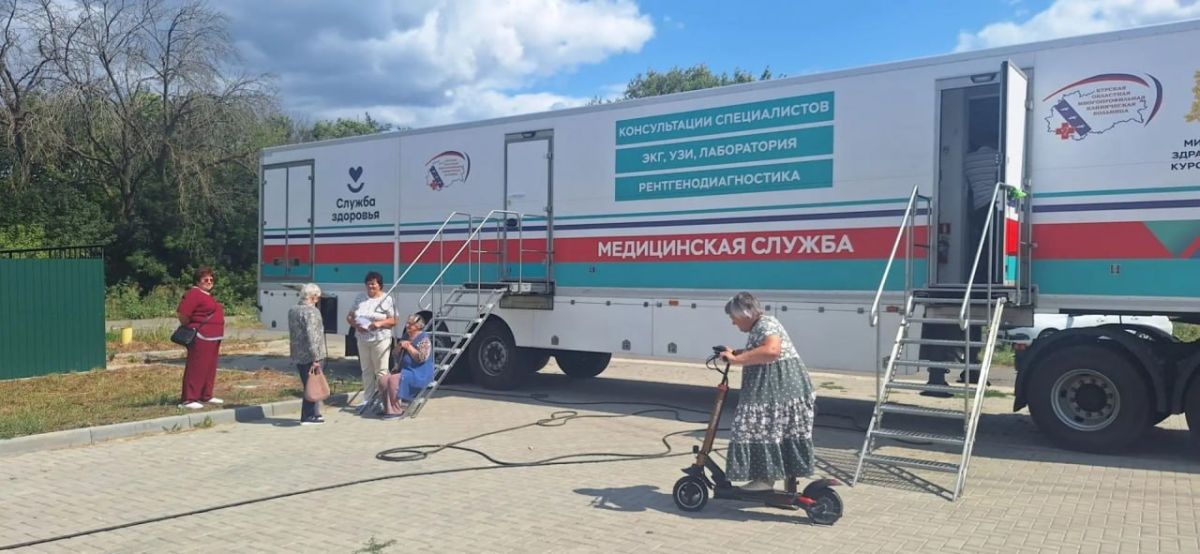 Врачи Поезда здоровья с 18 по 21 августа будут работать в Курском районе