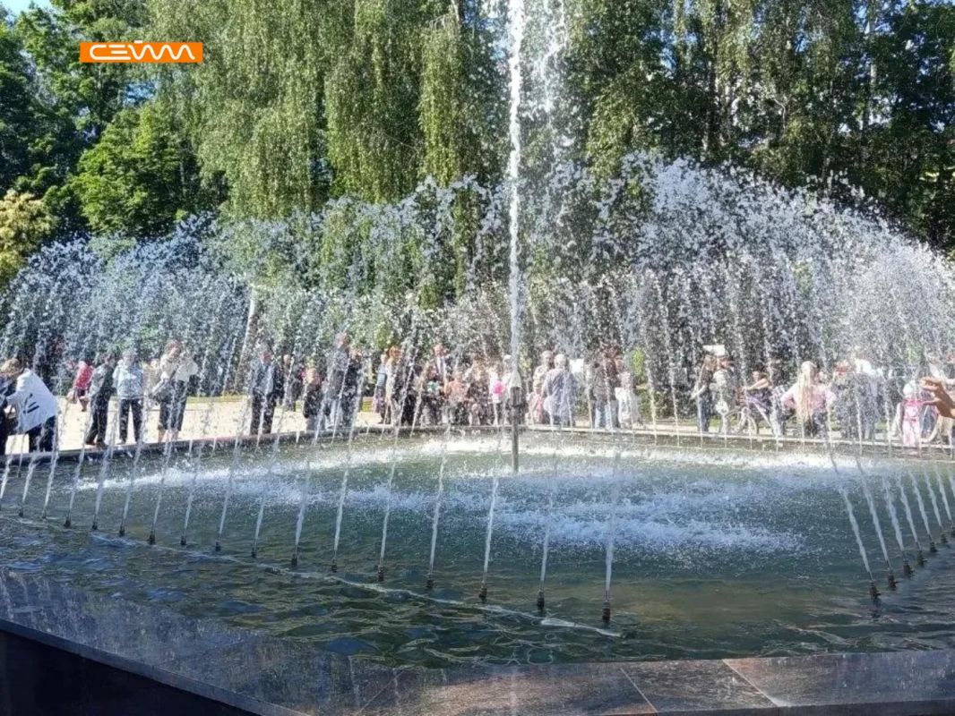 Фонтан в парке Рокоссовского в Курске закрыли на ремонт
