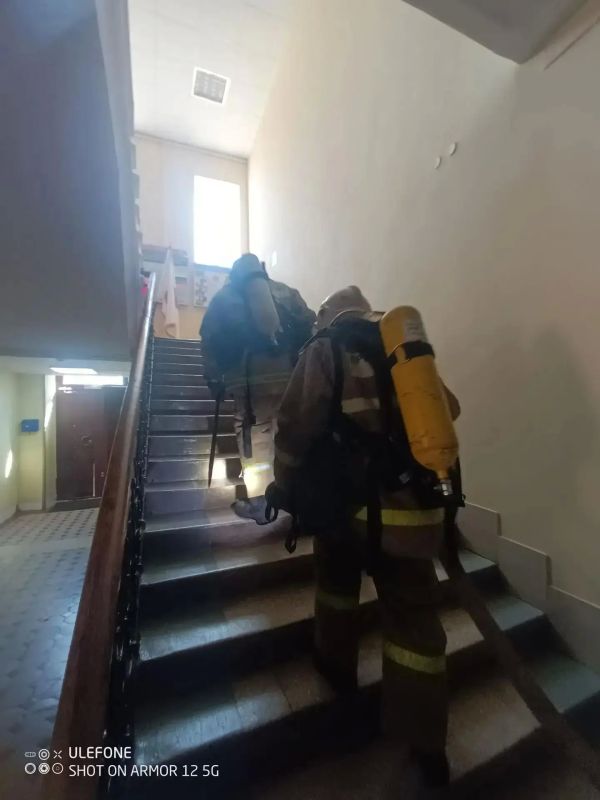 Пожарно-тактические занятия в Обоянском гуманитарно-технологическом колледже Пожарно-тактические занятия в Обоянском гуманитарно-технологическом колледже