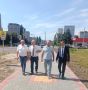 Игорь Корпунков: В городе продолжаются работы по ремонту тротуаров и пешеходных дорожек