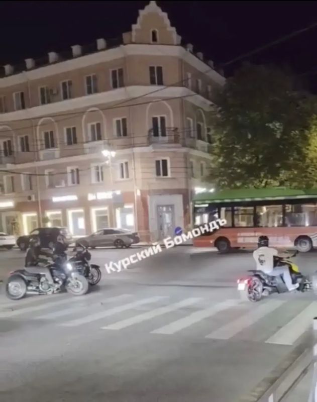 Полиция проверит сообщение о ночных байкерах на улице Ленина в Курске